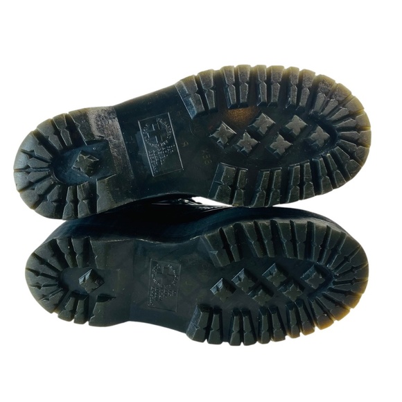 DR MARTENS Jadon Max Boot Women's Platform Black Buttero Size 7 - Picture 7 of 11